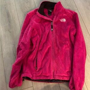 The North Face Women's Vibrant Pink Teddy Jacket